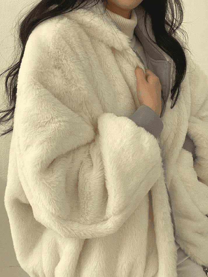 Levoire | Veste À Capuche En Polaire Réversible Grande Taille