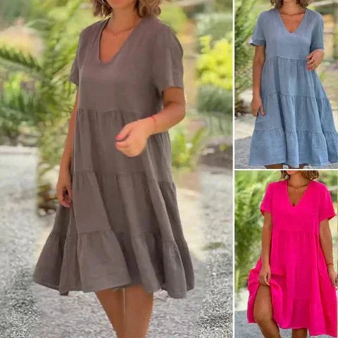 Levoire | Robe Pour Femmes Fluide, Élégante Robe D'Été Pour Chaque Occasion