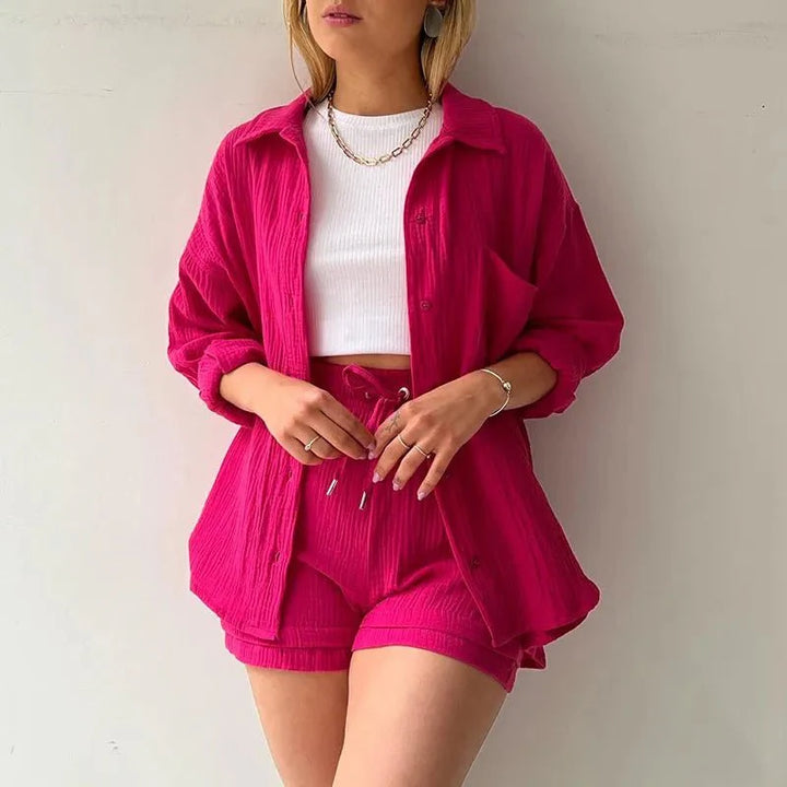 Levoire | Coton Lin Été Chemise Série