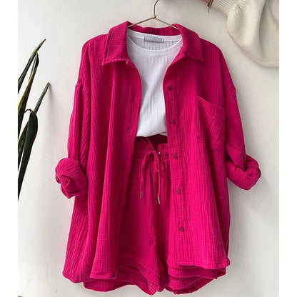 Levoire | Coton Lin Été Chemise Série