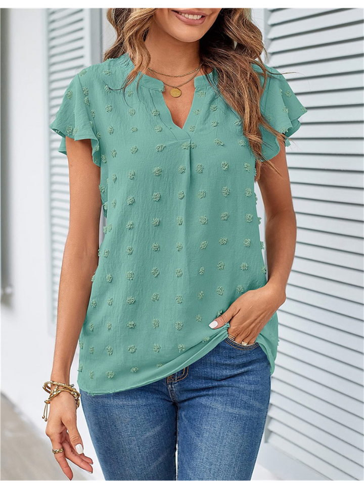 Levoire | Chemise Avec Patchwork Et Volants