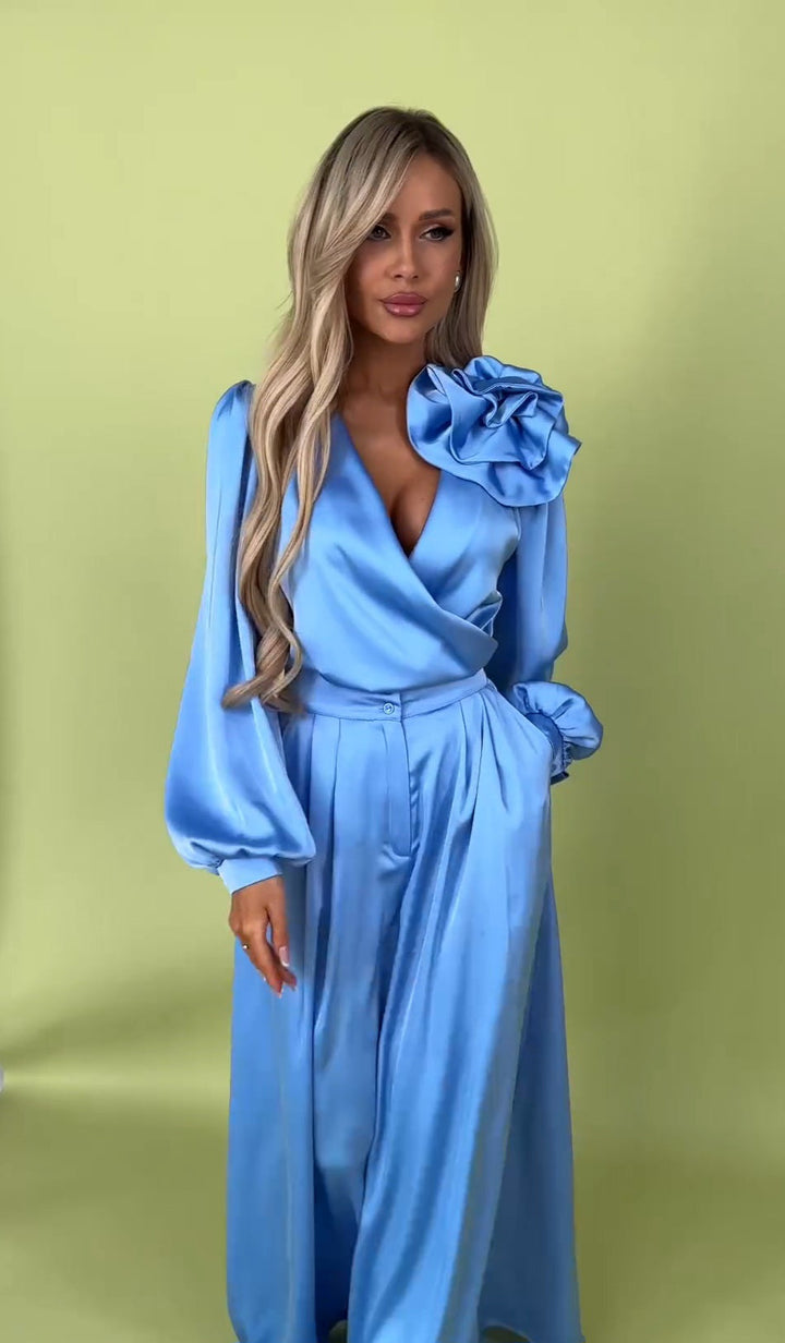 Levoire | Tenue De Printemps Bleu
