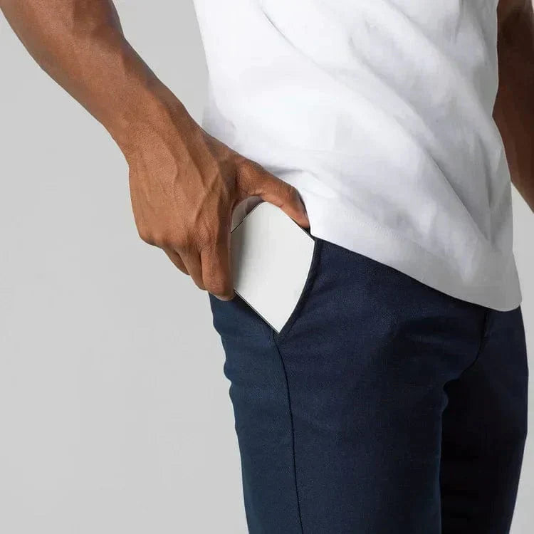 Levoire | Pantalons Chinos Stretch Pour Hommes Pantalon Chino Slim Fit Confortable Avec Taille Élastique