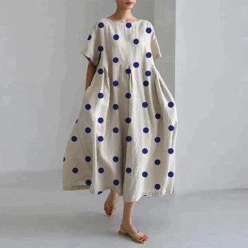 Levoire | Robe Décontractée Et Élégante Polka