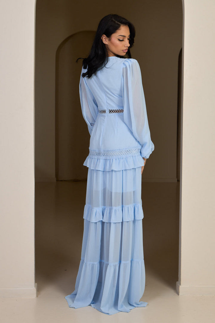 Levoire | Robe Maxi En Crochet