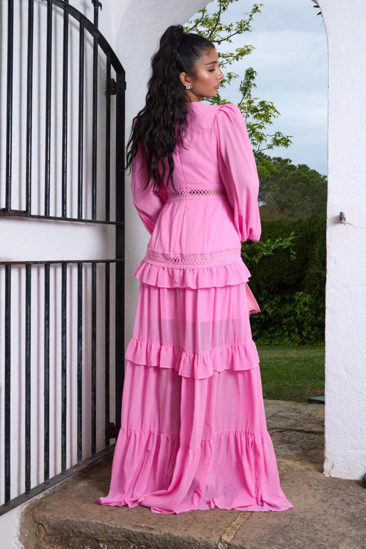Levoire | Robe Maxi En Crochet