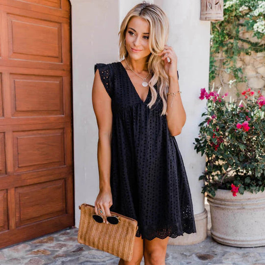 Levoire | Robe Poches & Shorts Intégrés Noir