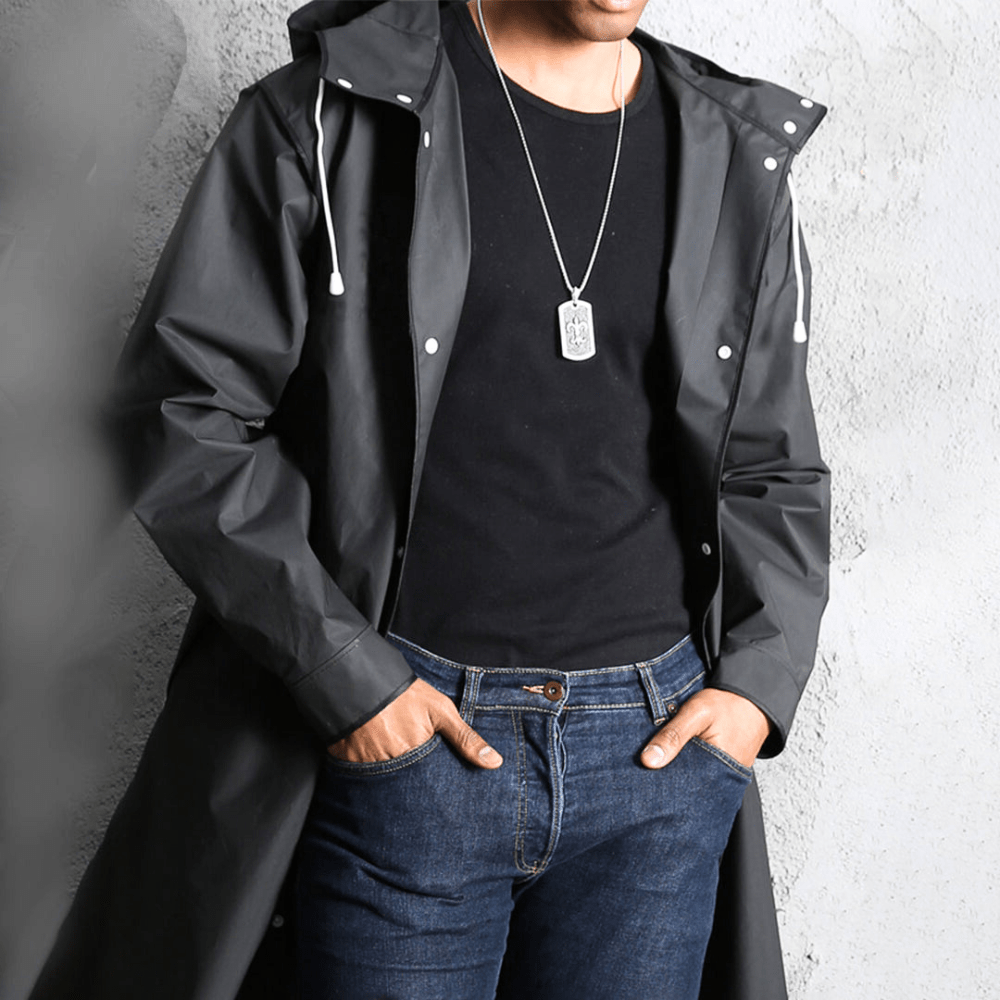 Levoire | Veste Longue Imperméable Homme