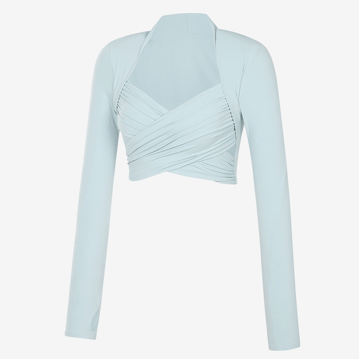 Levoire | Haut de sport rembourré femme Bleu