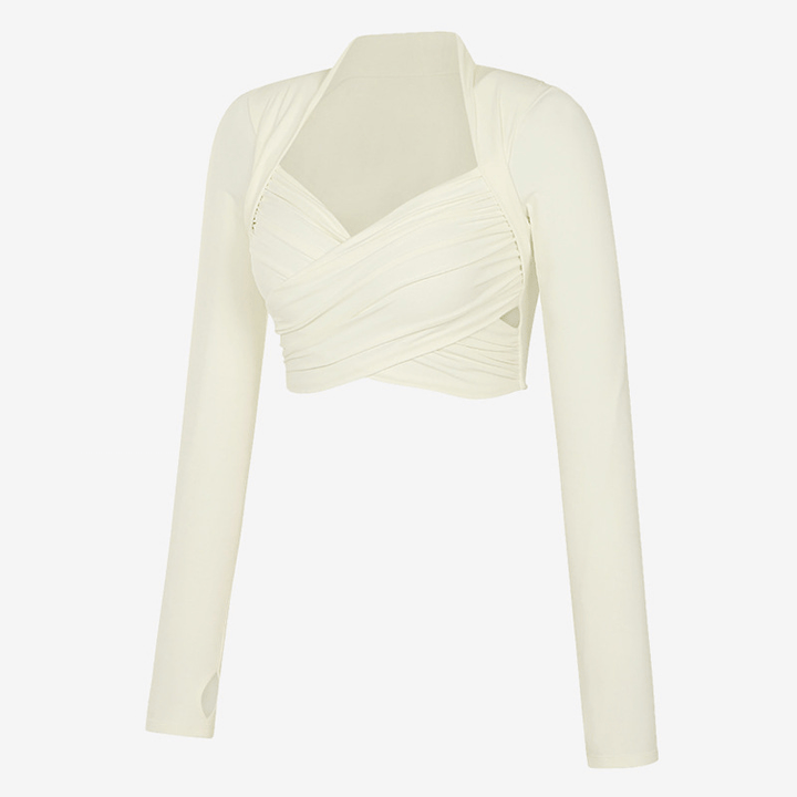 Levoire | Haut de sport rembourré femme Beige