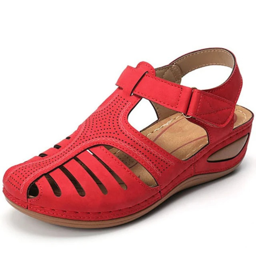 Levoire | Style De Chambre Sandales Orthopédiques Rot