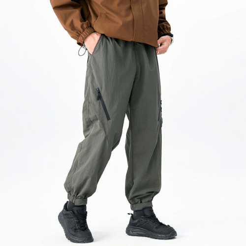 Levoire | Pantalons hommes Pantalon imperméable hommes Polyvalent & Pratique Vert olive