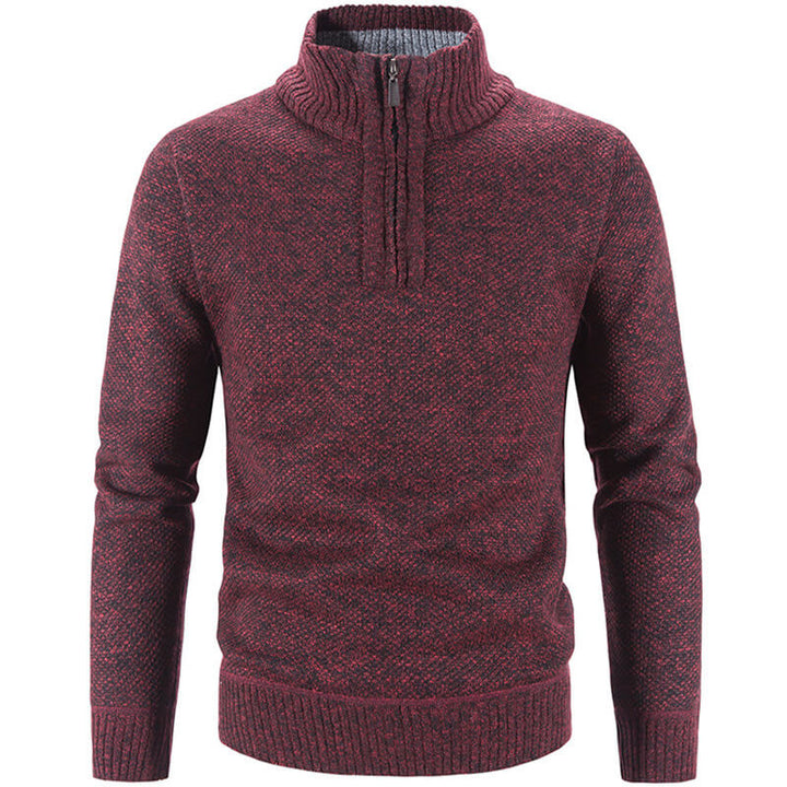 Levoire | Pull En Polaire Doux Pour Hommes Rot
