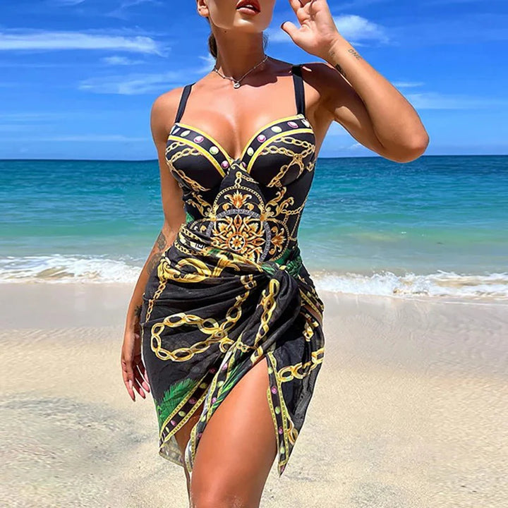 Levoire | Ensemble De Tankini Élégant Noir
