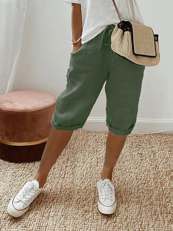 Levoire | Shorts En Coton Vert