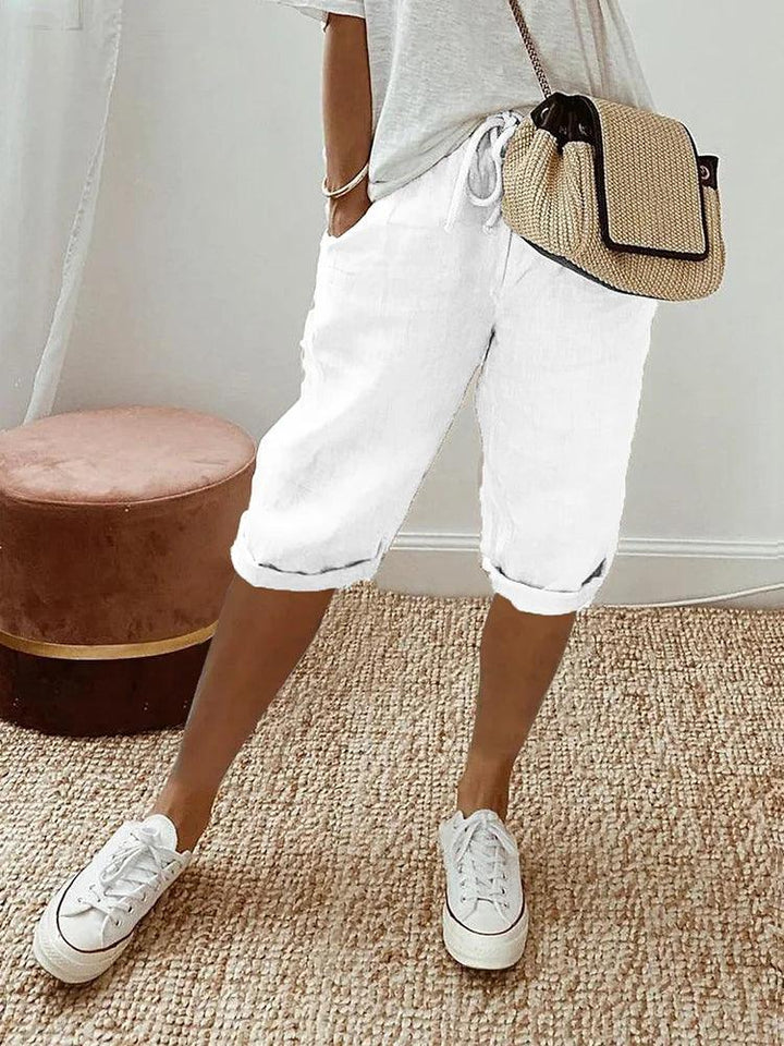 Levoire | Shorts En Coton Blanc