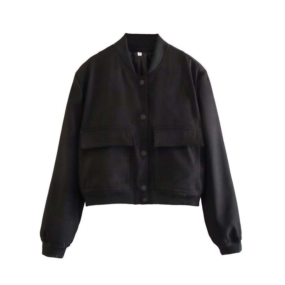 Levoire | Veste Bomber À La Mode Au Style Sportif Noir