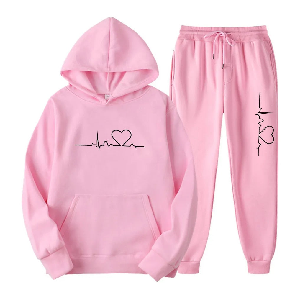 Levoire | Combinaison en molleton confortable et chaude Rosa