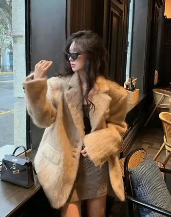 Levoire | Manteau cool et confortable Marron