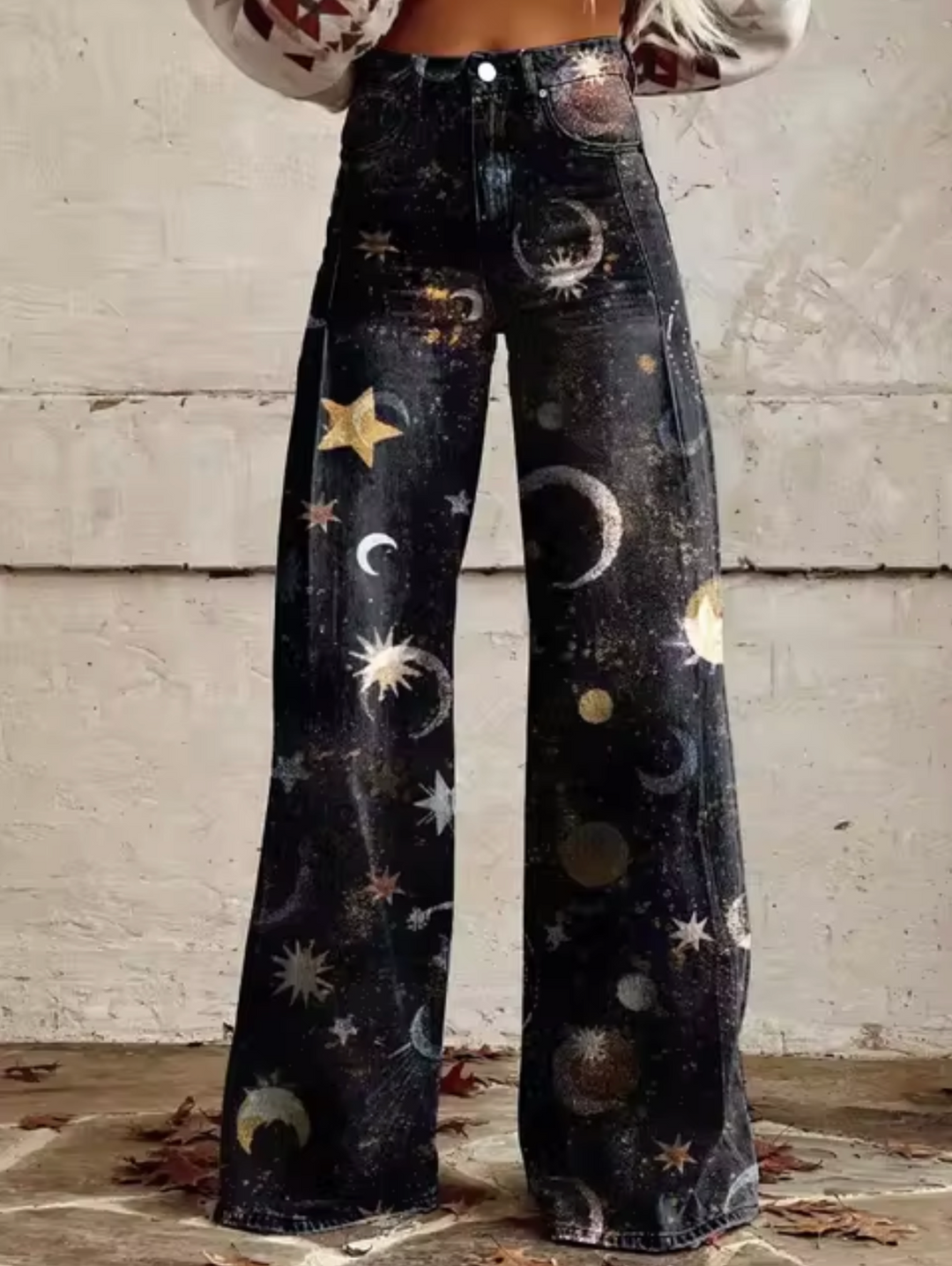 Levoire | Pantalon Large Avec Motif Lumineux Led Couleur 9