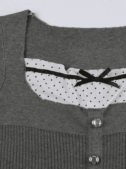 Levoire | Haut À Volants Avec Boutons