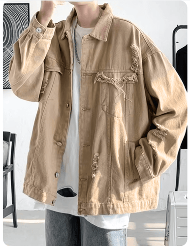 Levoire | Veste Homme Denim Style Intemporel Et Confort Nouveau Style Décontracté