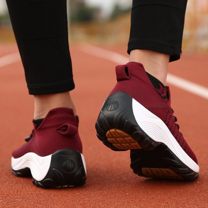 Levoire | Chaussures Confort : La Solution Ultime pour le Confort et le Soulagement de la Douleur Rouge