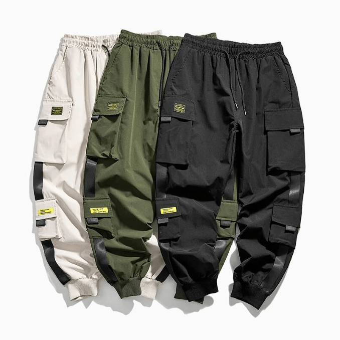 Levoire | Pantalon cargo pour hommes ample avec un look tendance