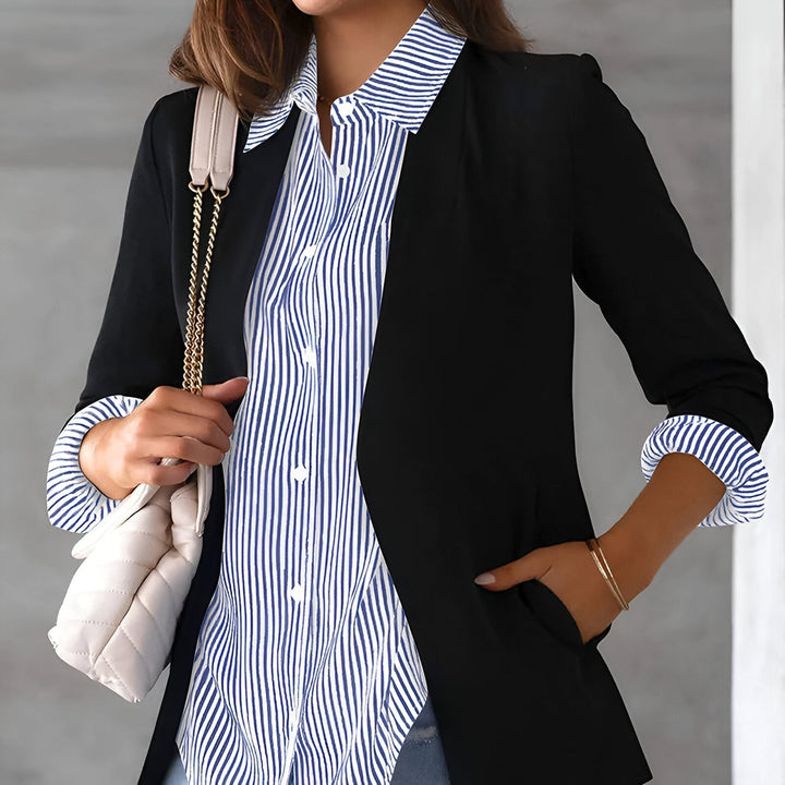 Levoire | Chemise Rayée À Manches Longues
