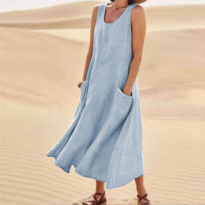 Levoire | Femme Robes longues d'été Bleu clair