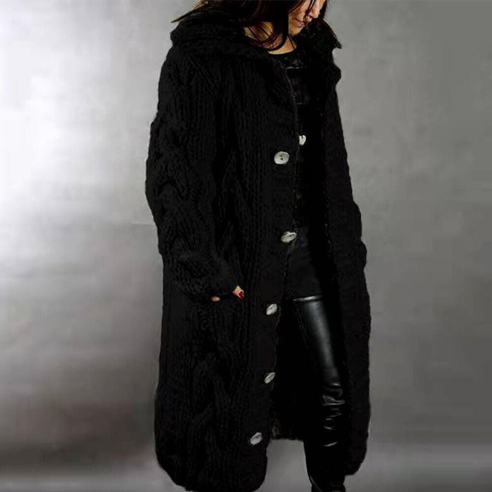 Levoire | Long Women'S Cardigan Ready S Noir