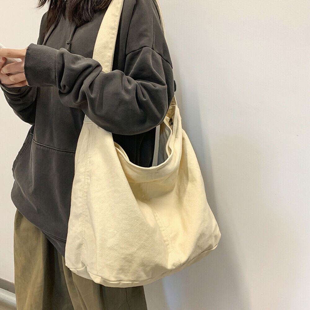 Levoire | Sac À Bandoulière Pour Femmes Pratique Et Élégant En Toile Blanc