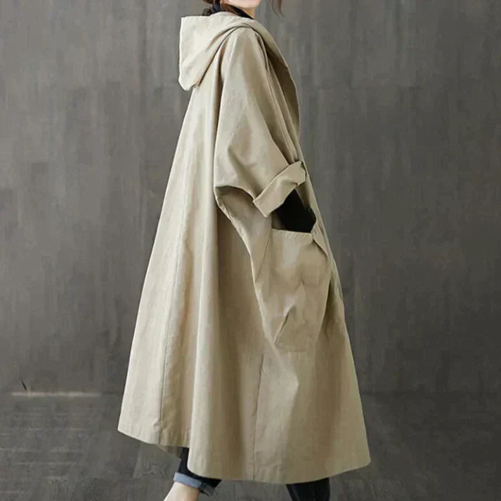Levoire | Trench coat oversize Khaki Une taille pour tous !