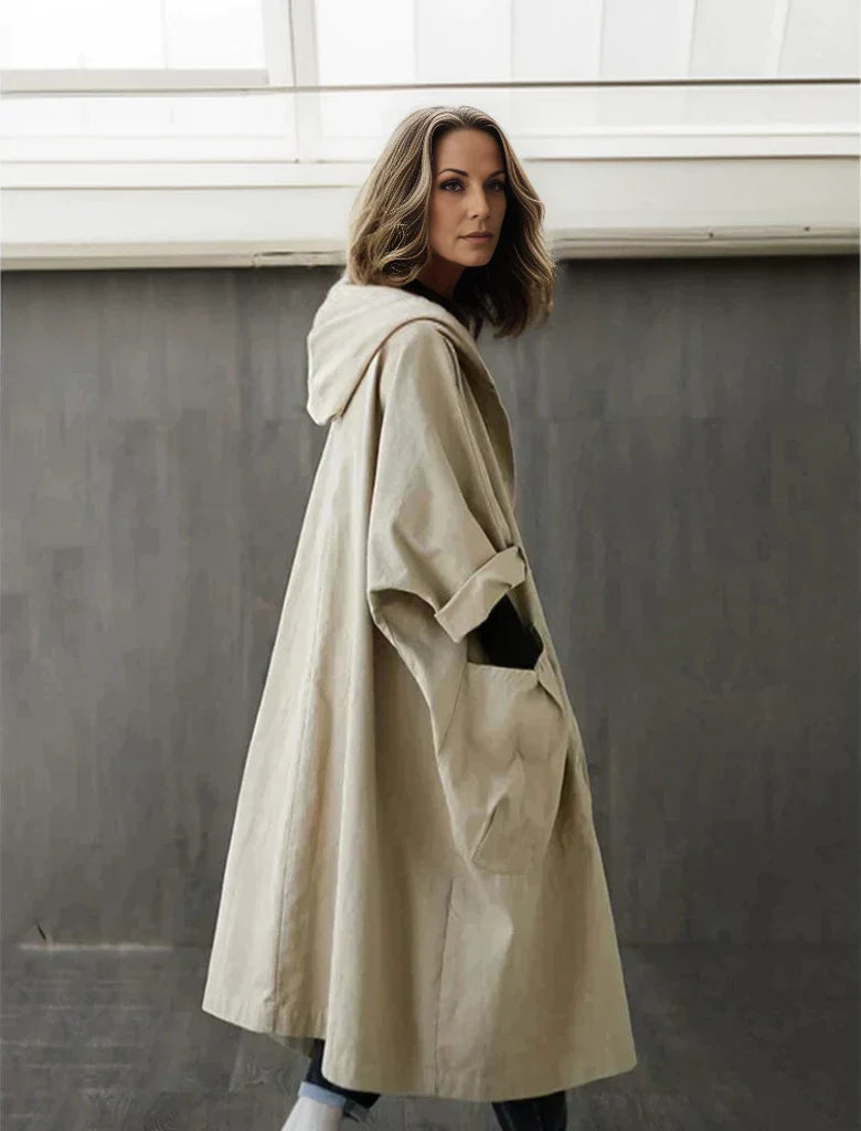 Levoire | Trench-Coat Décontracté Surdimensionné Pour Femmes