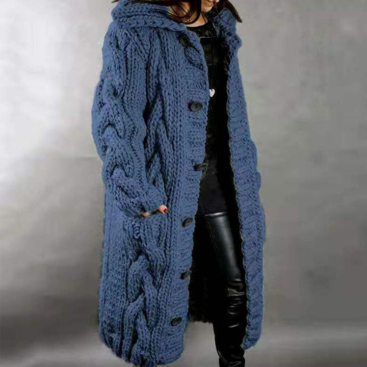 Levoire | Long Women'S Cardigan Ready S Bleu