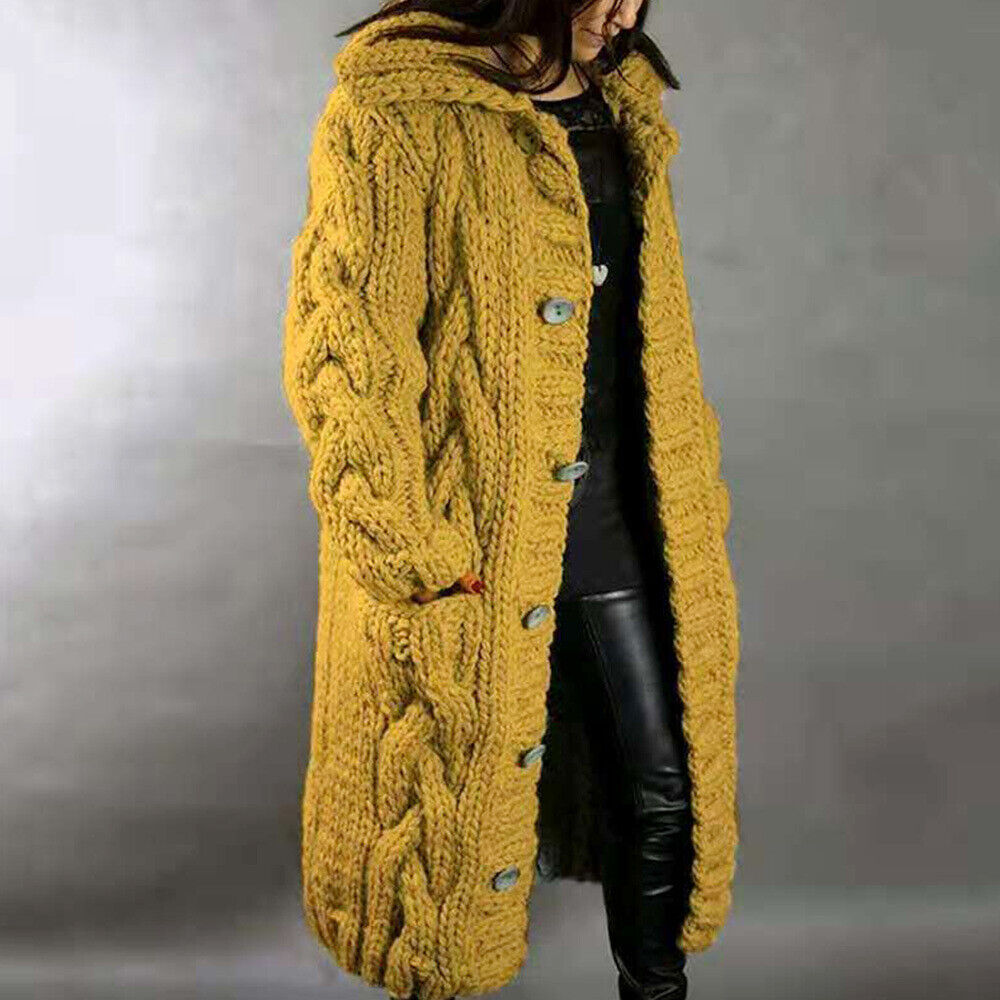 Levoire | Long Women'S Cardigan Ready S Jaune