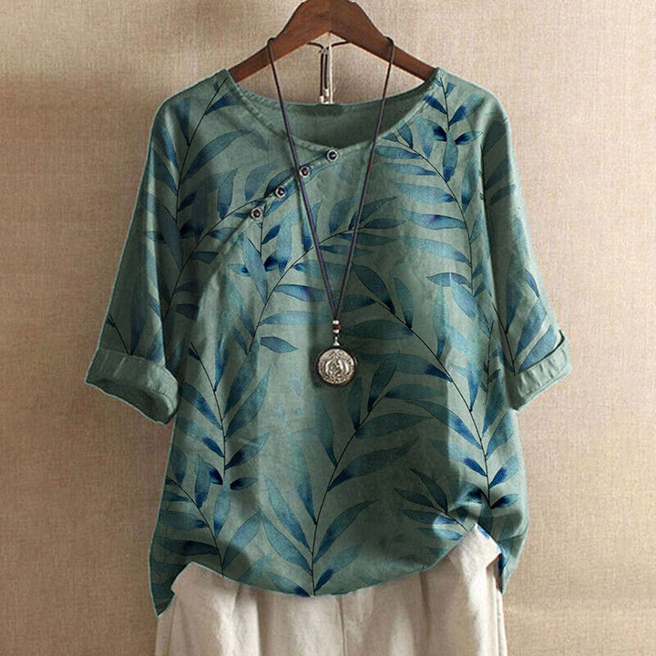 Levoire | Chemise Vintage Florale Vert