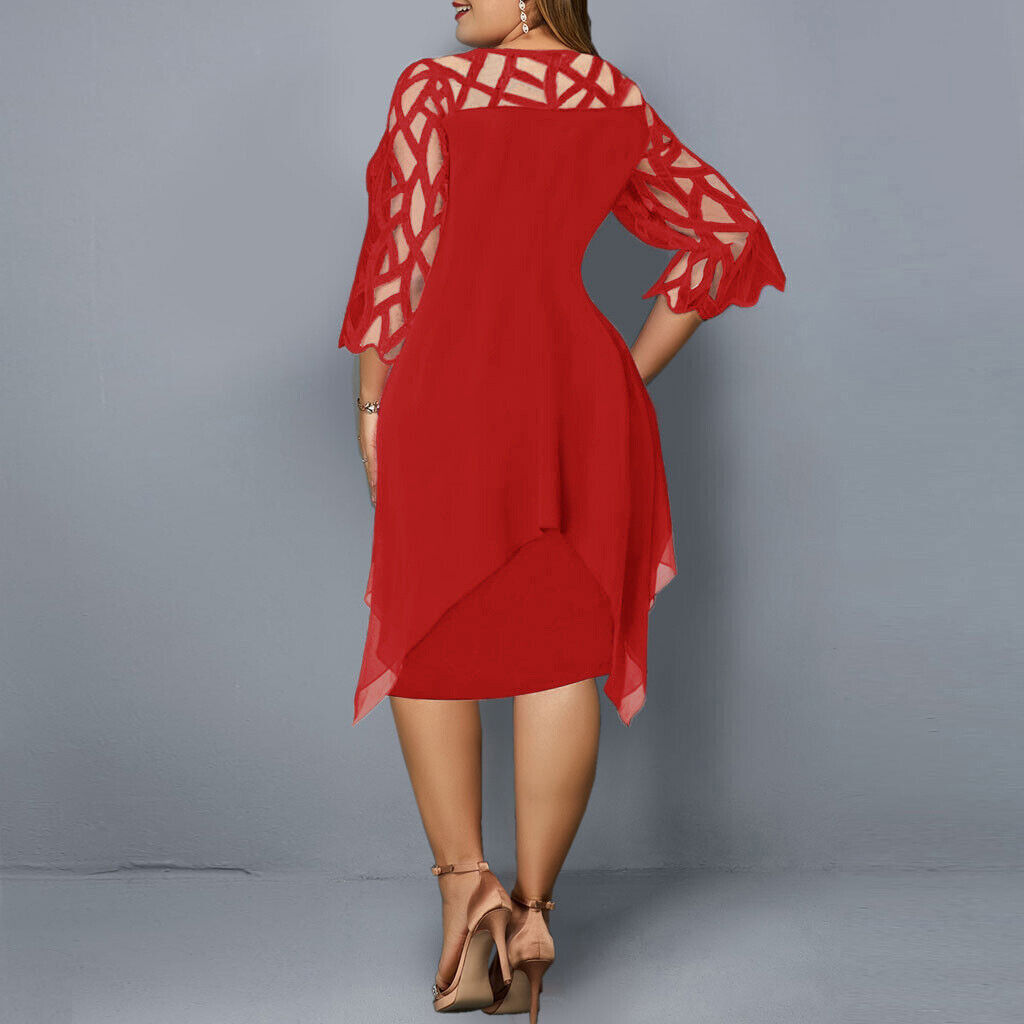 Levoire | Robe Midi Grande Taille Pour Femmes