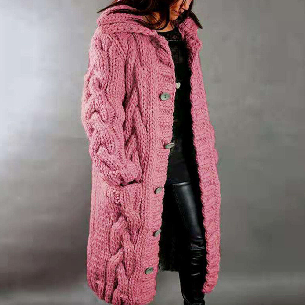 Levoire | Long Women'S Cardigan Ready S Rosa