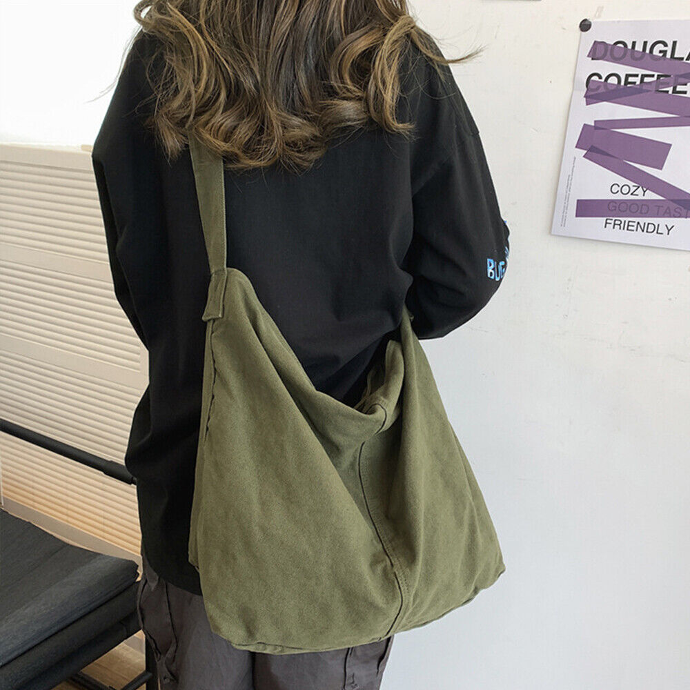 Levoire | Sac À Bandoulière En Toile Pratique Et Stylé Vert