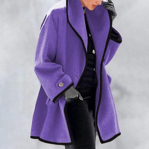Levoire | Veste luxueuse et isolée Pourpre