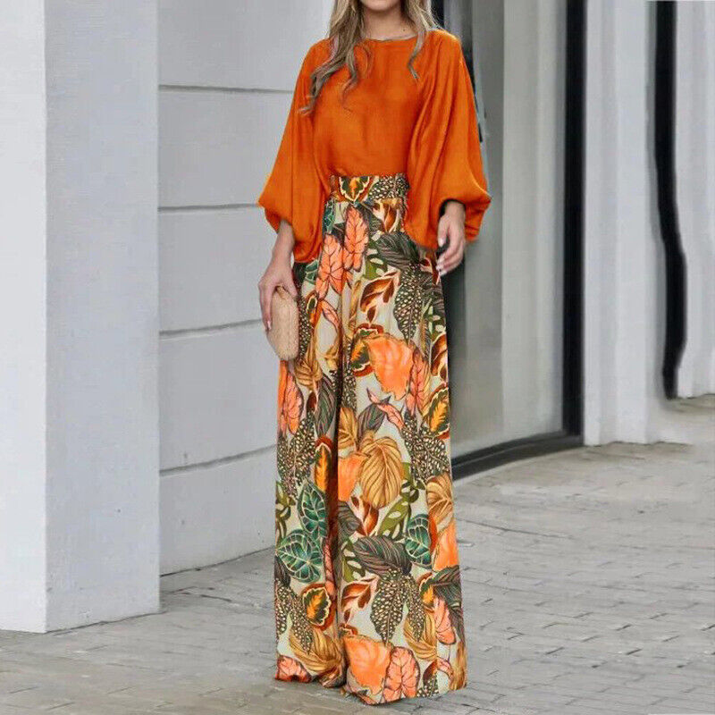Levoire | Ensemble Élégant Pour Femmes Stil Orange