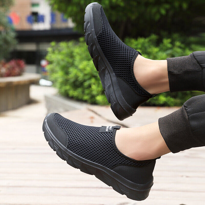 Levoire | Chaussures De Sport Orthopédiques Respirantes Pour Hommes Noir