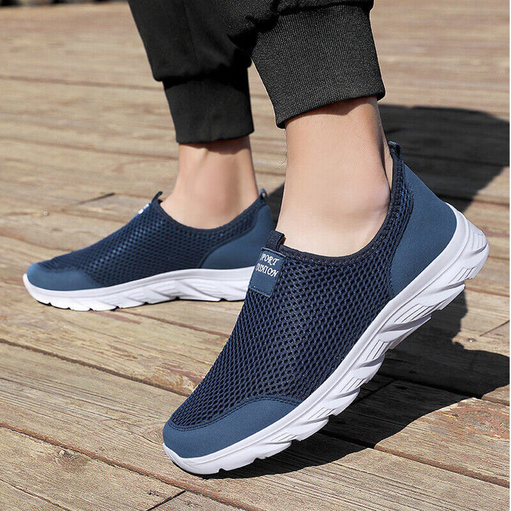 Levoire | Chaussures De Sport Orthopédiques Respirantes Pour Hommes Bleu marine