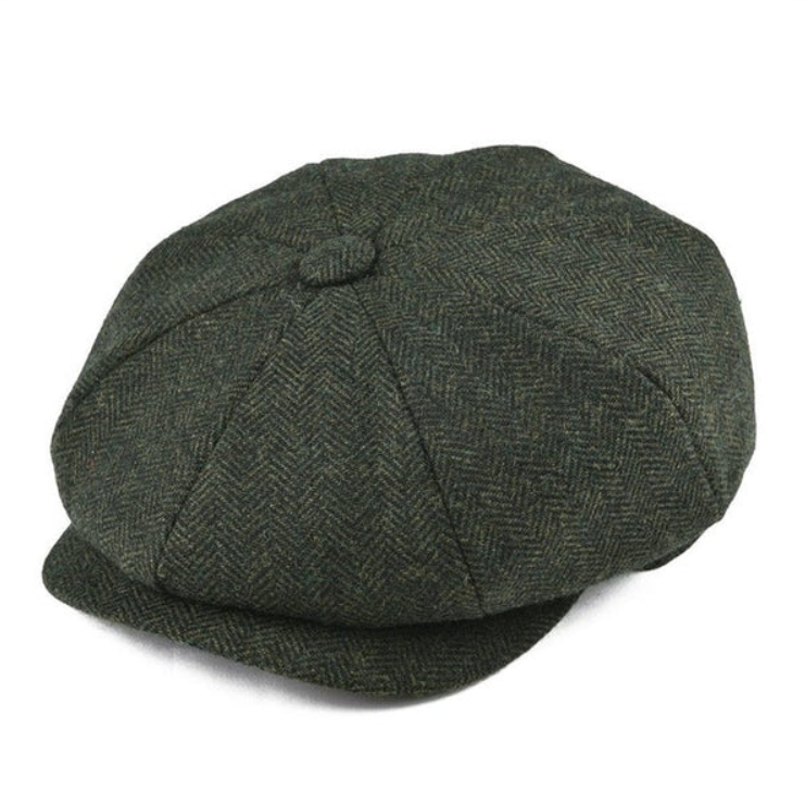 Levoire | Chapeau de collection de vin inspiré par Peaky Blinders Vert
