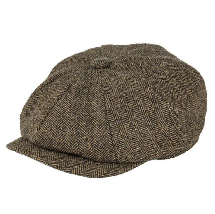 Levoire | Chapeau de collection de vin inspiré par Peaky Blinders Marron