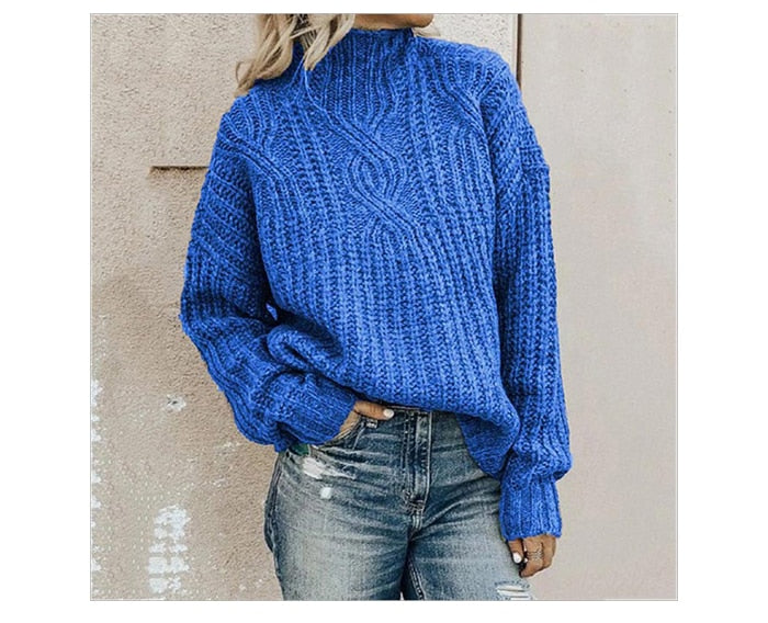 Levoire | Pull Tendance Femme Bleu