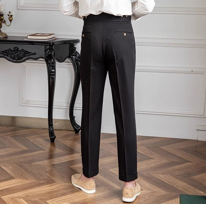Levoire | Pantalon Classique À Coupe Droite