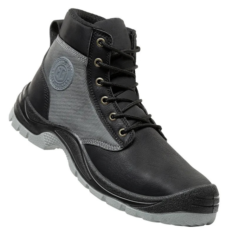 Levoire | Ortho Chaussures De Sécurité Avec Coques En Acier Noir