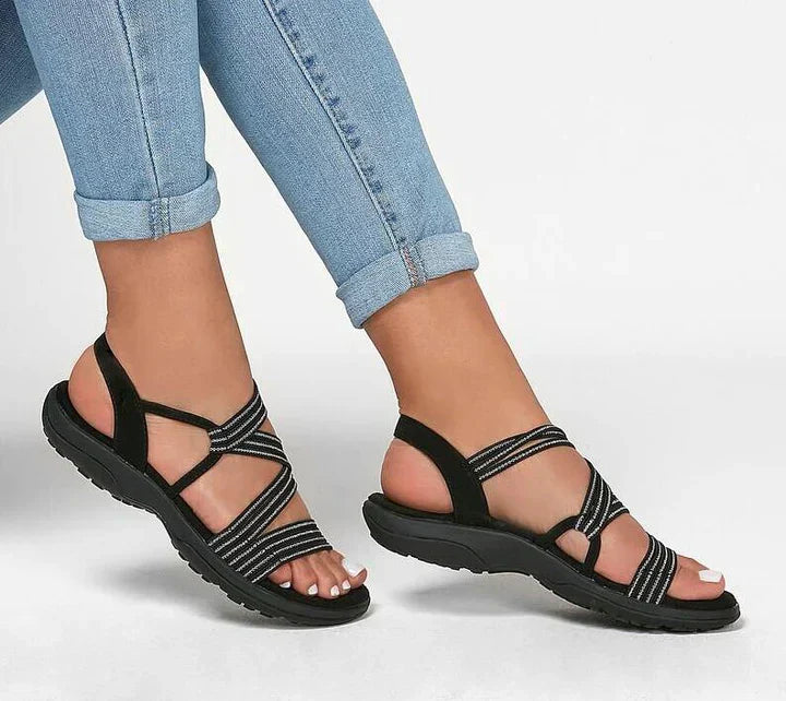 Levoire | Sandales Orthopédiques Pour Femmes Confortables, Supportantes & Élégantes Noir